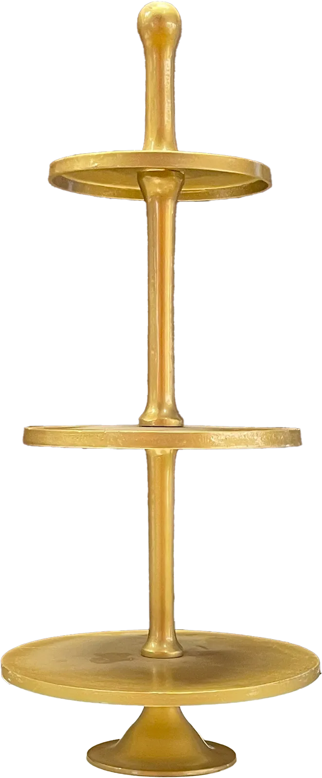 3 Tiered Gold Tower