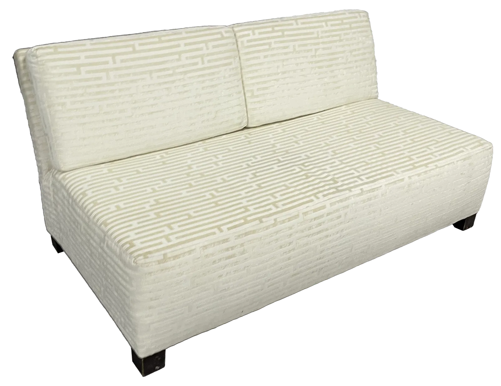 66" Quest Ivory Sectional