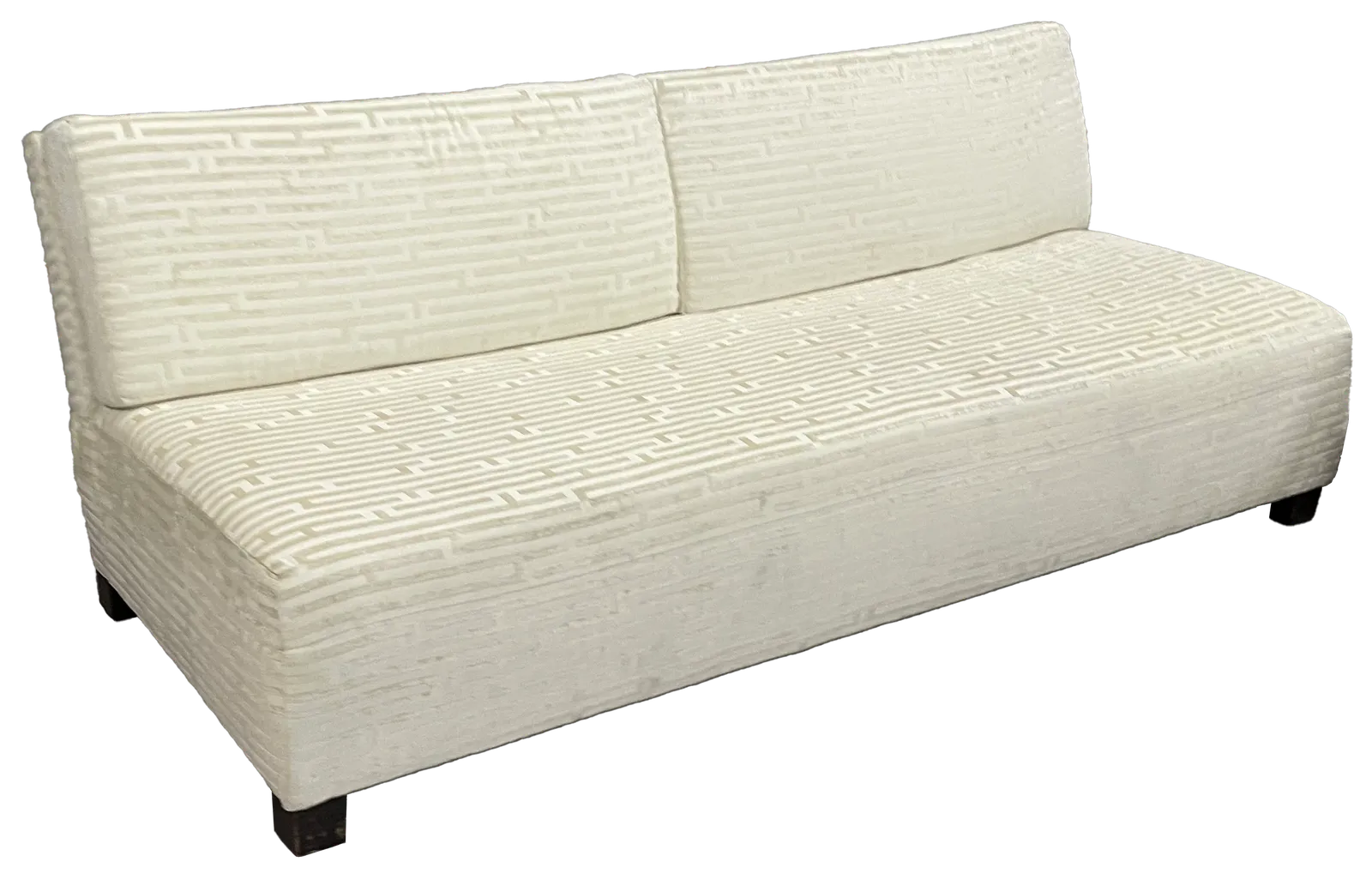 84" Quest Ivory Sectional