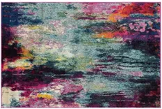 Abstract Wild Streaks Rug