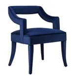 Anna Blue Accent Chair