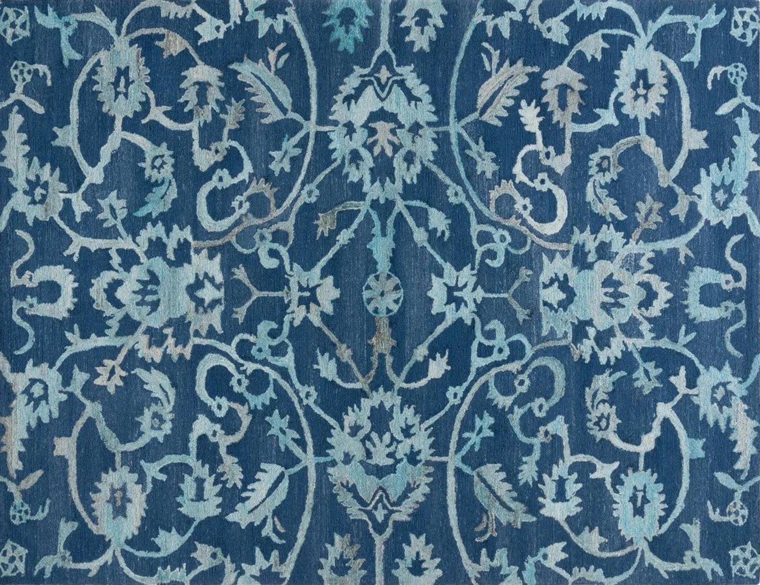 Azure Filigree Rug
