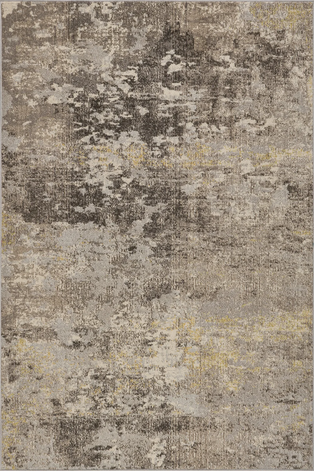 Beige Abstract Nebula Rug