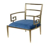 Beleen Gold Frame Chair