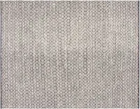 Black and Sisal Diamond Weave Rug