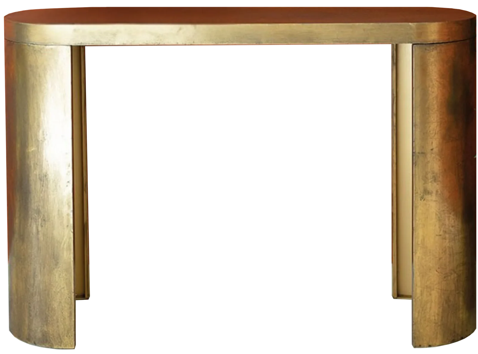 Brass Console Table