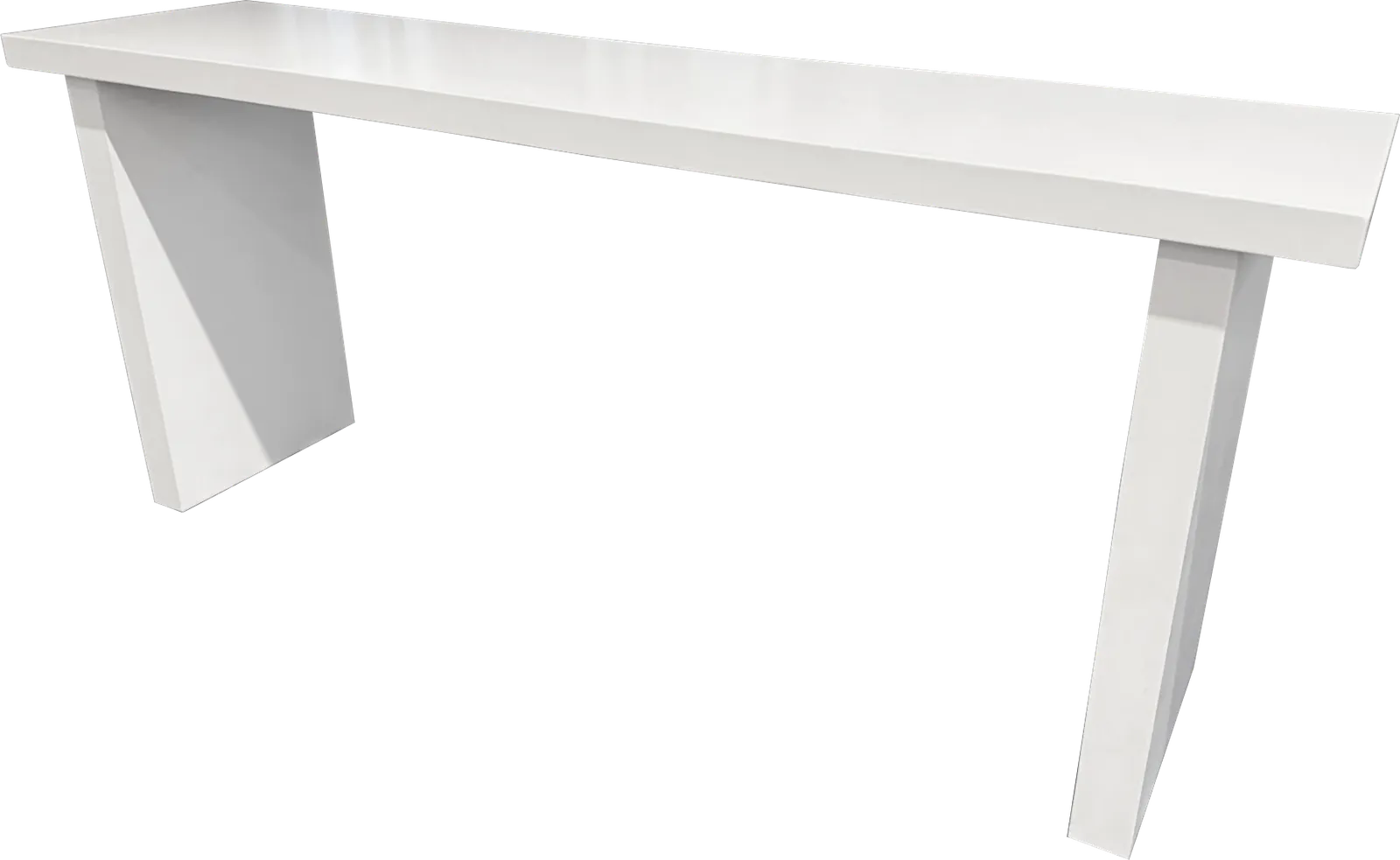 Communal Table with Solid Leg - 8'