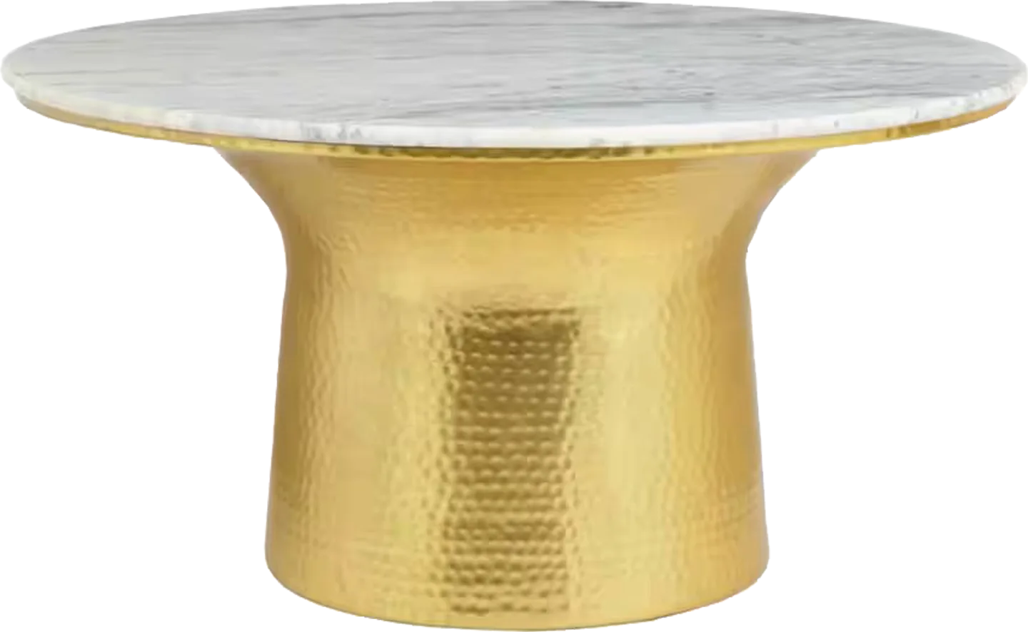 Couvre Gold and Marble Coffee Table