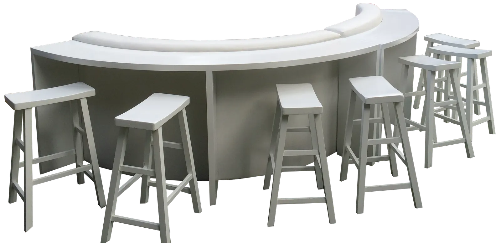 Curved Custom Tables for Lowbacks- Small