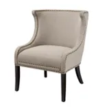 Demi Linen Accent Chair