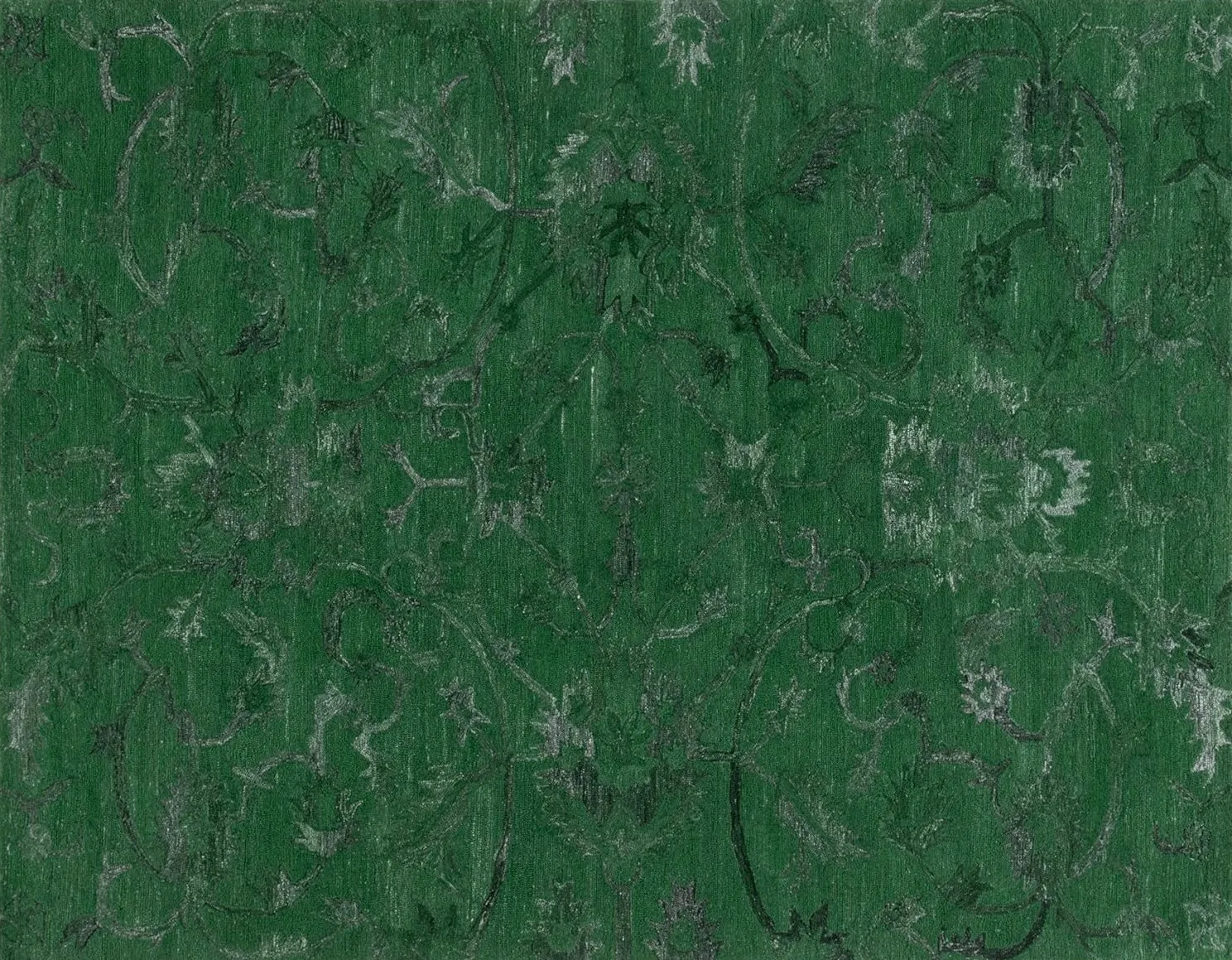 Emerald Filigree Rug