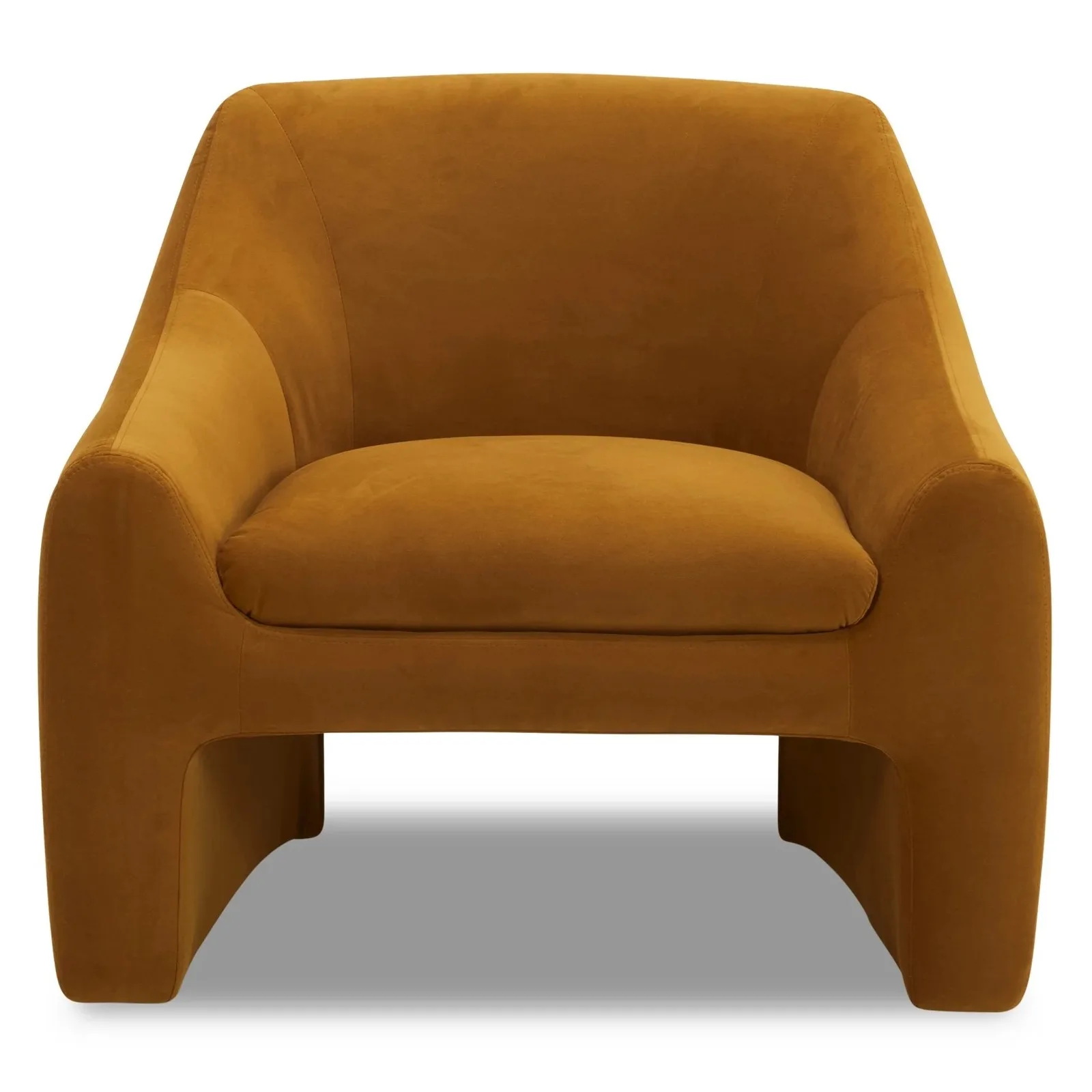 Emerson Ochre Velvet Chair
