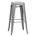 Galvanized Metal Bar Stool - 29"