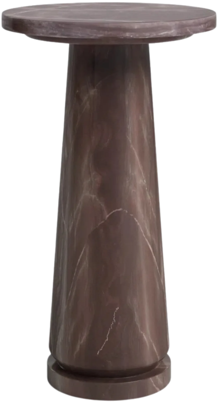 Garnet Marble Side Table
