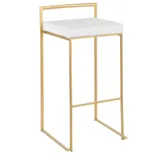 Gold Glam Bar Stool - 29"