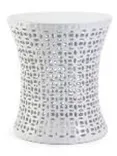 Hourglass Ceramic Garden Stool (Inverted)