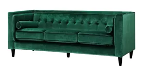 Lola Green Velvet Tufted Sofa