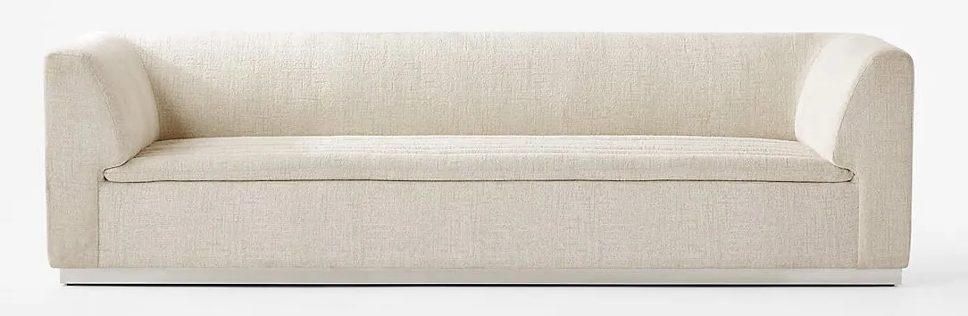 Mabry Cream Velvet Sofa