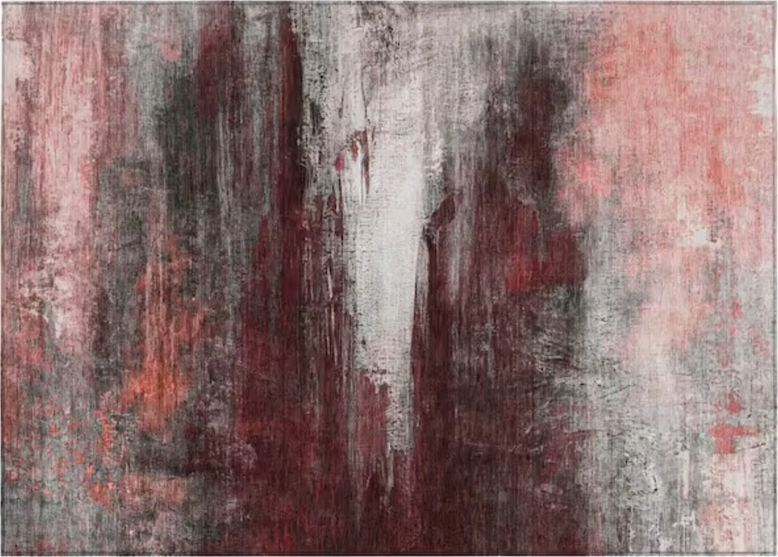 Merlot Grunge Rug