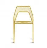 Mesh Café Chair - Yellow