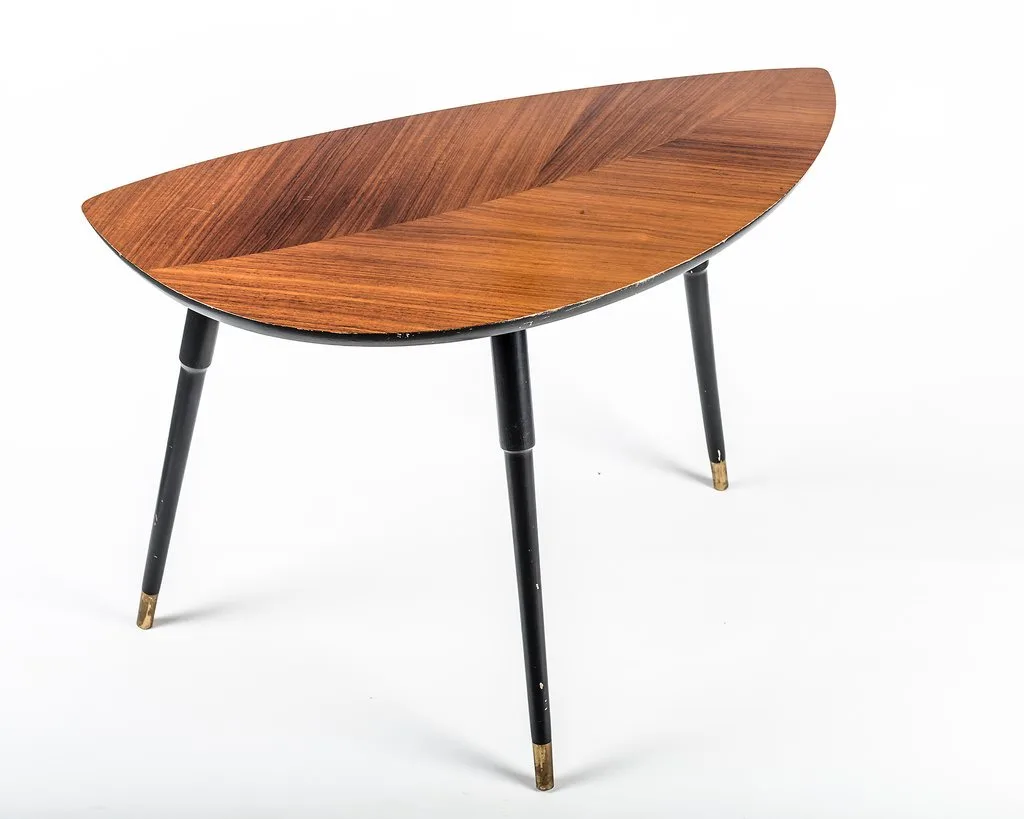 Mid Century Leaf Side Table