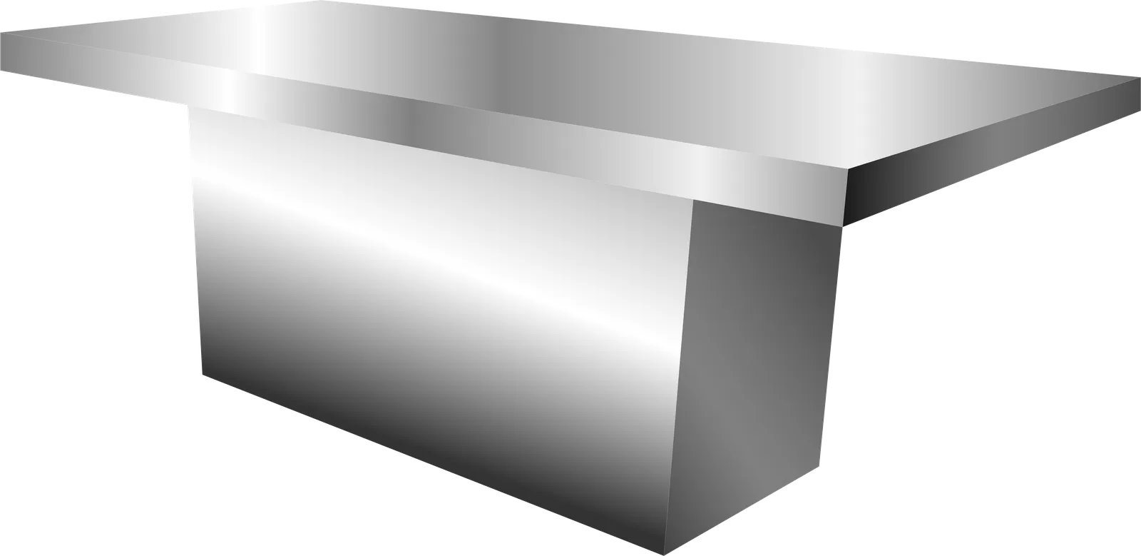 Mirrored Estate Table