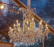 OG Regular Crystal Chandelier- Clear