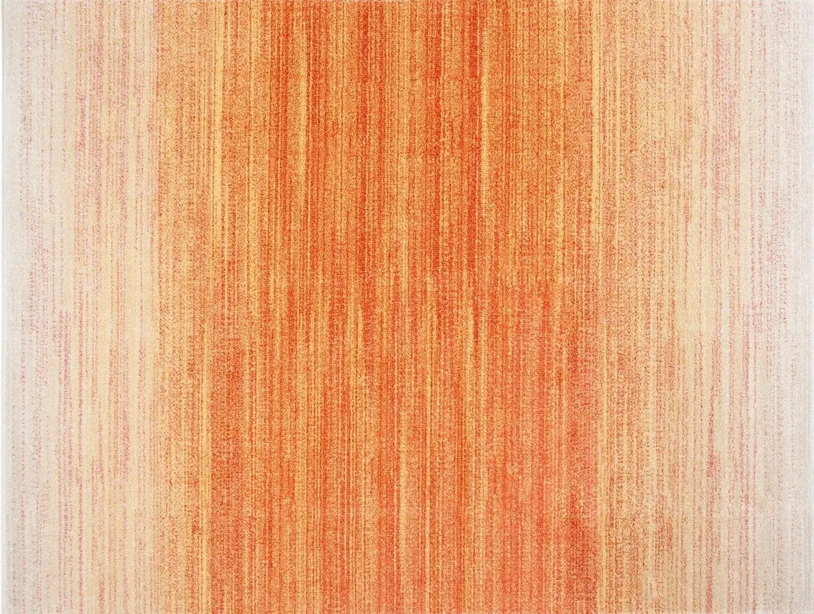 Orange Ombre Rug