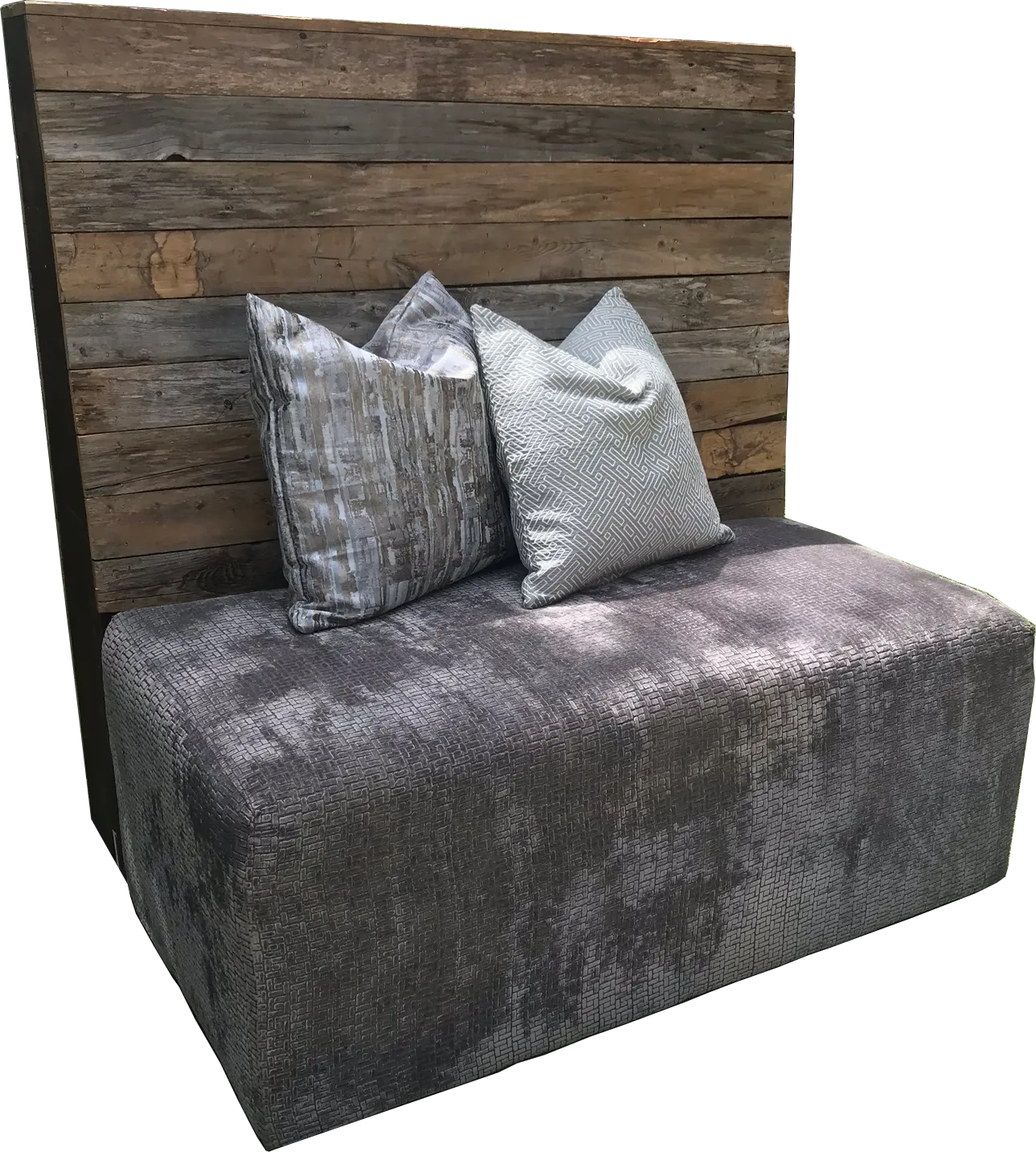 Pallet High Back Banquette