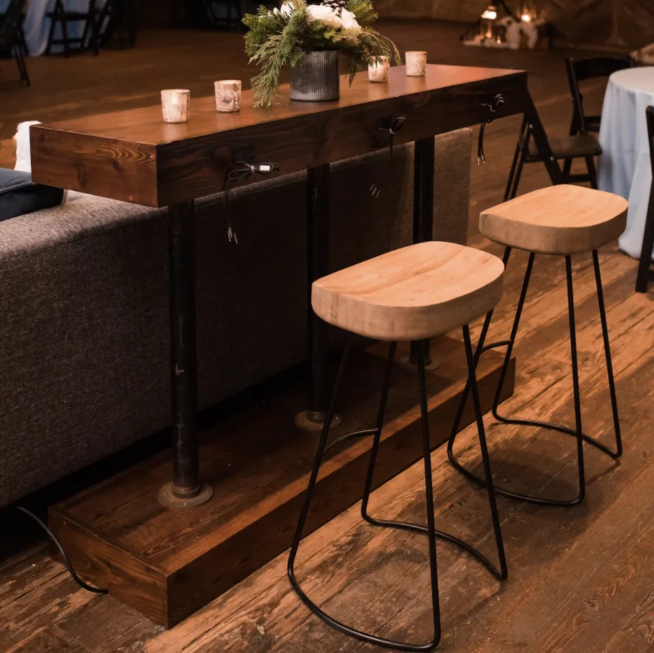 Reclaimed Industrial Charging Station