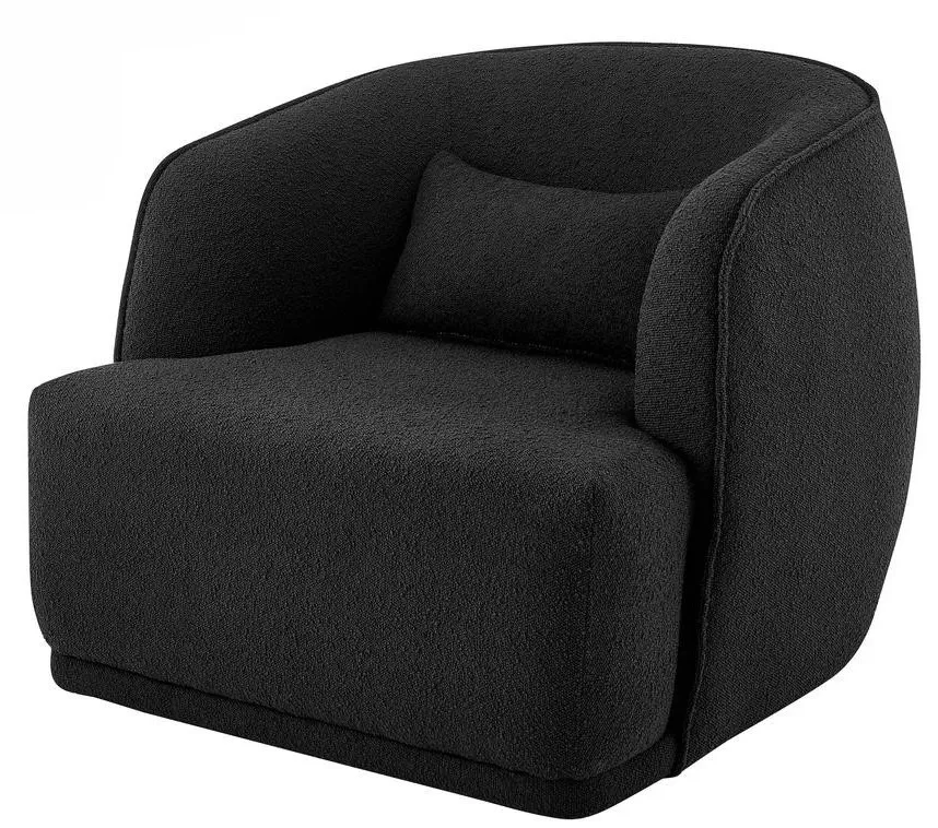 Steward Boucle Black