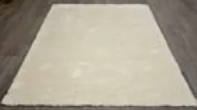 White Shag Rug