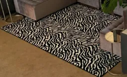 Zebra Bound Rug - 10'