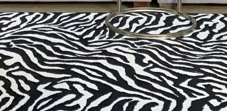 Zebra Bound Rug - 20'